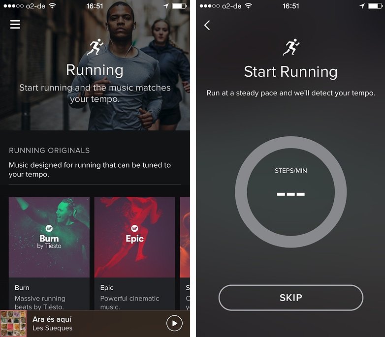 spotify running