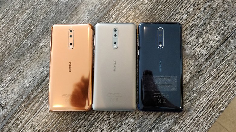 AndroidPIT Nokia 8 Colours 1