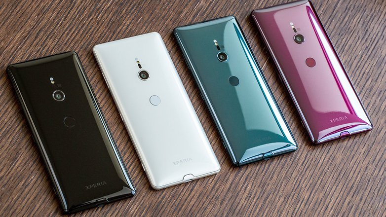 AndroidPIT sony xperia xz3 colors