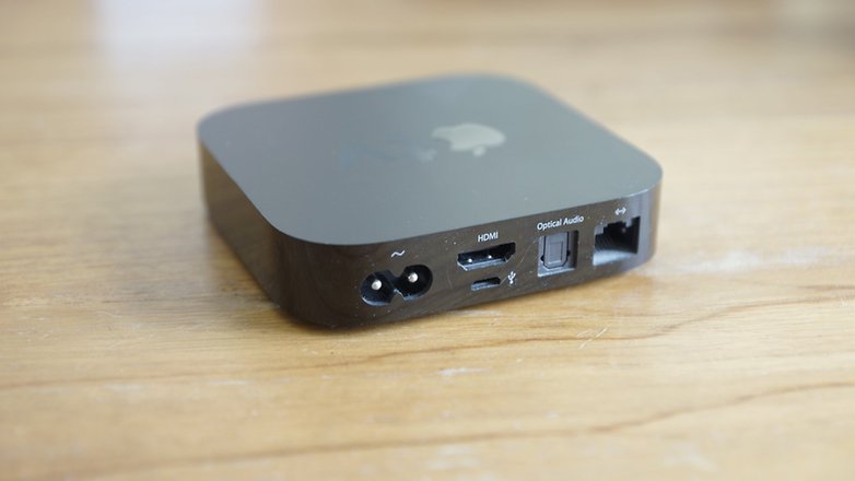 Apple TV back