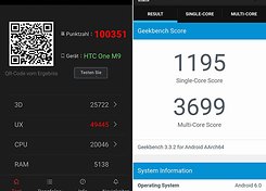 HTC One M9 Benchmark 1