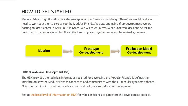 LG G5 modul development