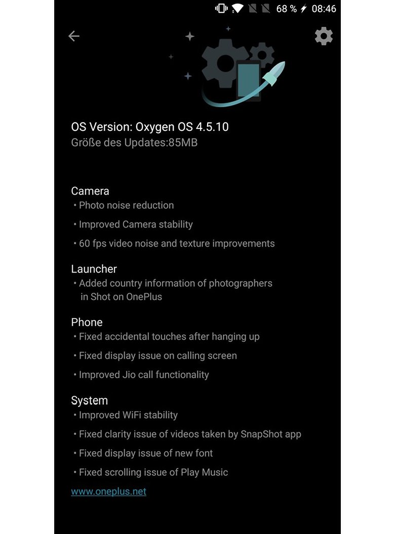 OnePlus5 Oxygen4 5 10
