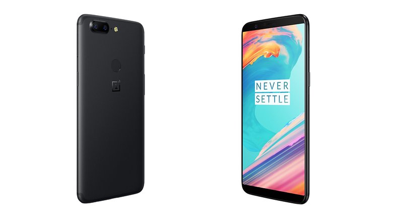 OnePlus5T Front back
