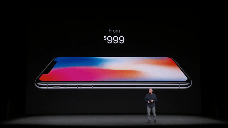 apple keynote iphone x price 5