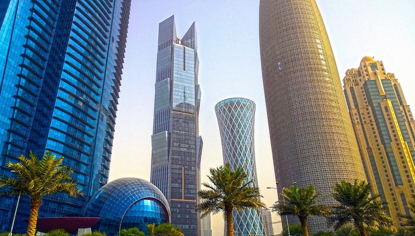 doha west bay area in qatar