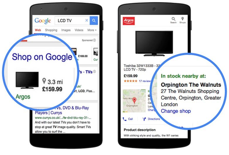 googles mobile anzeigen
