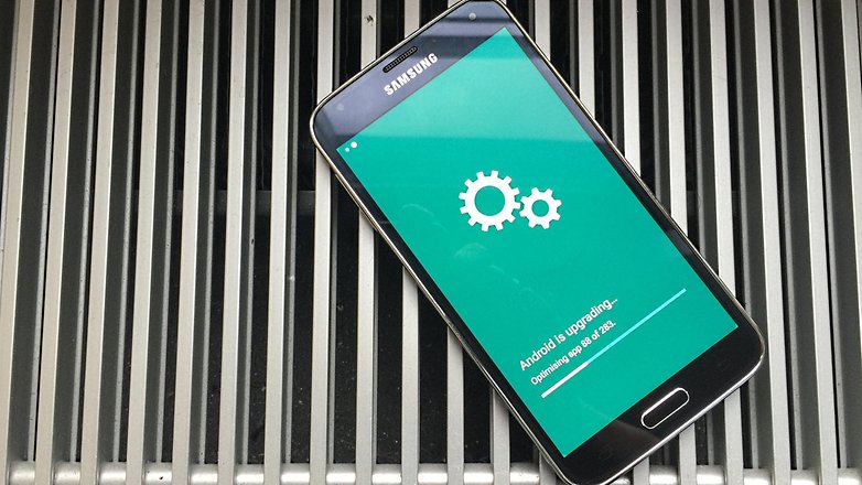 samsung galaxy S5 android update optimization