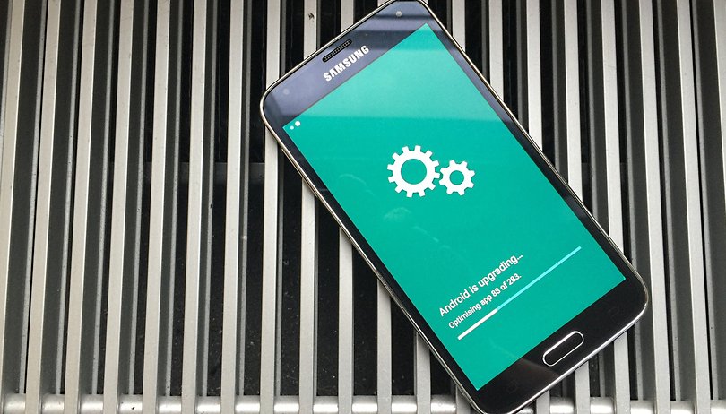 Samsung galaxy S5 optimalizace aktualizace pro Android