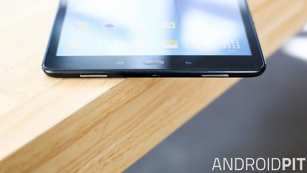 Auch beim Samsung Galaxy Tab A verbaut Samsung einen phyischen Homebutton.
