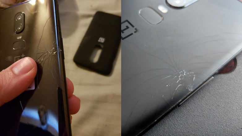 OnePlus 6 Cracked Back 1600x900