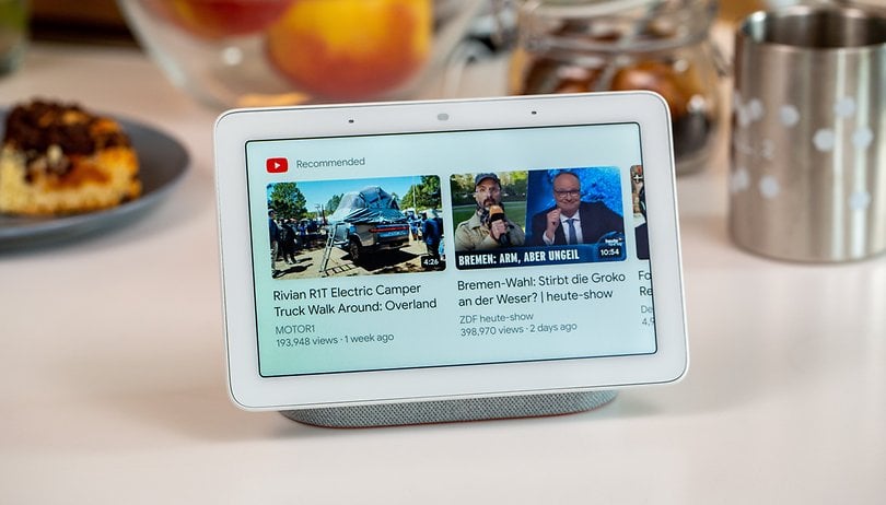 androidpit google nest hub youtube