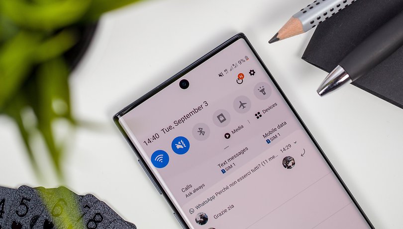 androidpit samsung galaxy note 10 kamera depan dekat