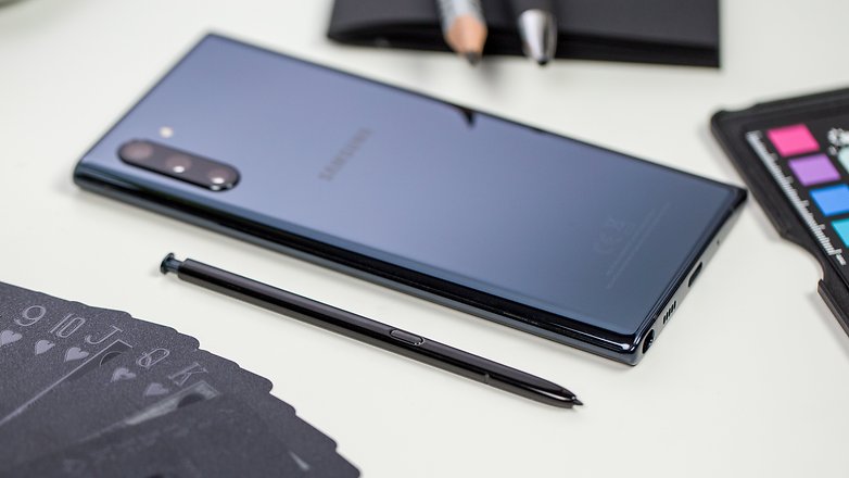 androidpit samsung galaxy note 10 side pen