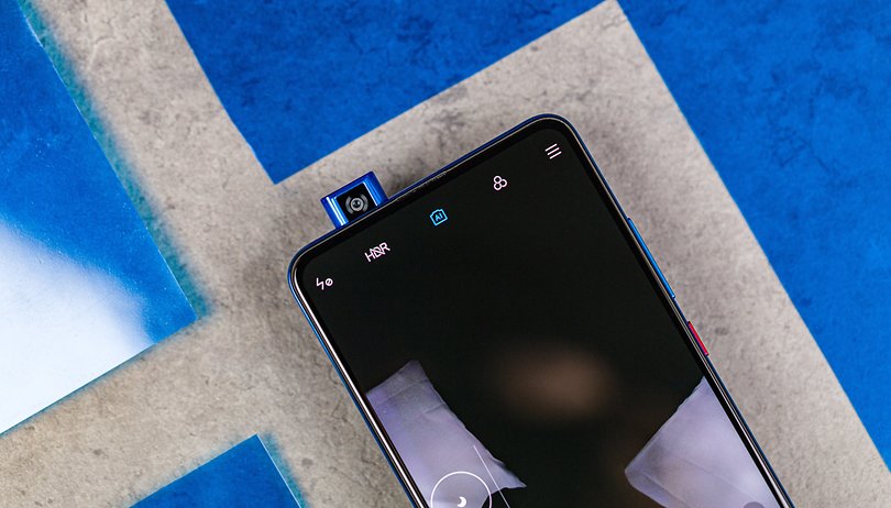 androidpit xiaomi mi 9t front top camera