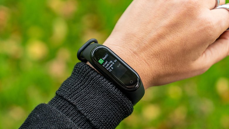 AndroidPIT Xiaomi Mi band 4 new 5