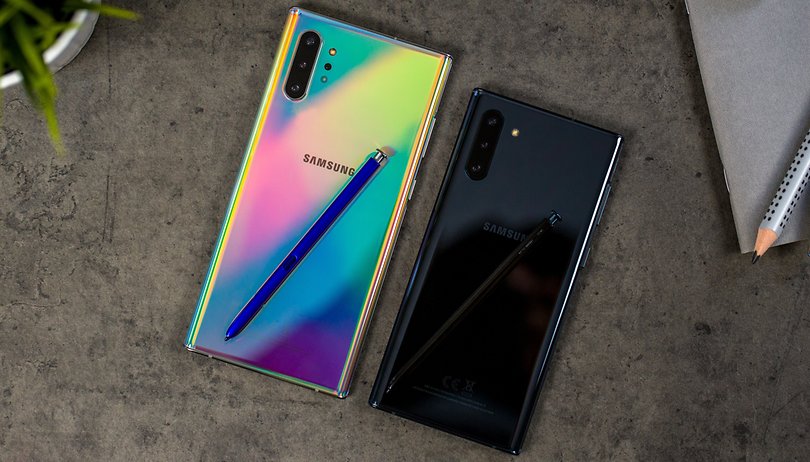 androidpit samsung galaxy note 10 plus vs note 10 5