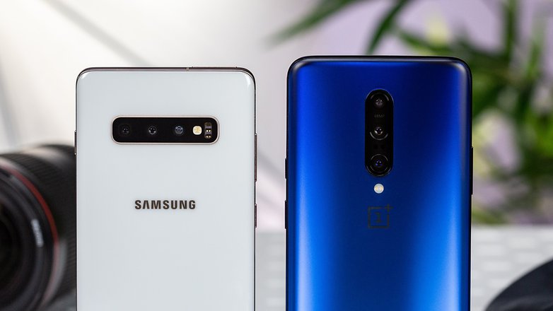 androidpit oneplus 7 pro vs galaxy s10 plus cameras