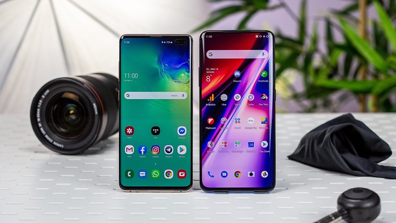 androidpit oneplus 7 pro vs galaxy s10 plus hero 2