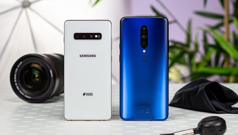 androidpit oneplus 7 pro vs galaxy s10 plus hero