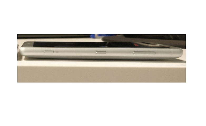 Sony Xperia XZ2 Compact Prototype close up