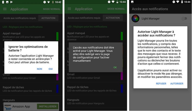 androidpit FR light manager notifications