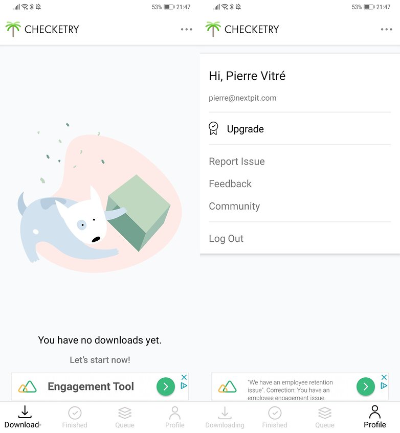 androidpit checketry