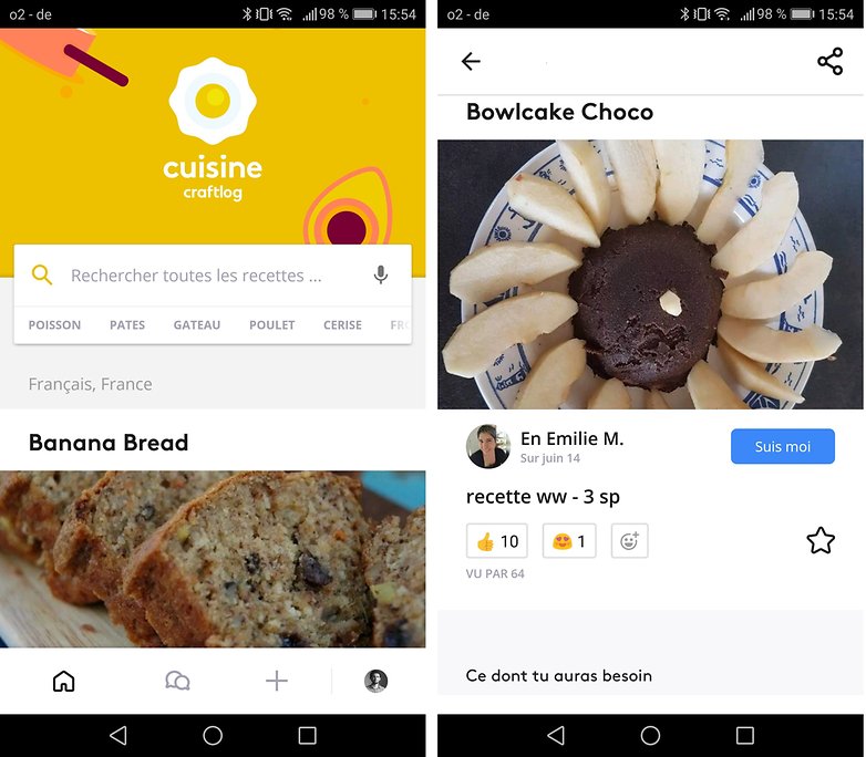 androidpit cuisine app