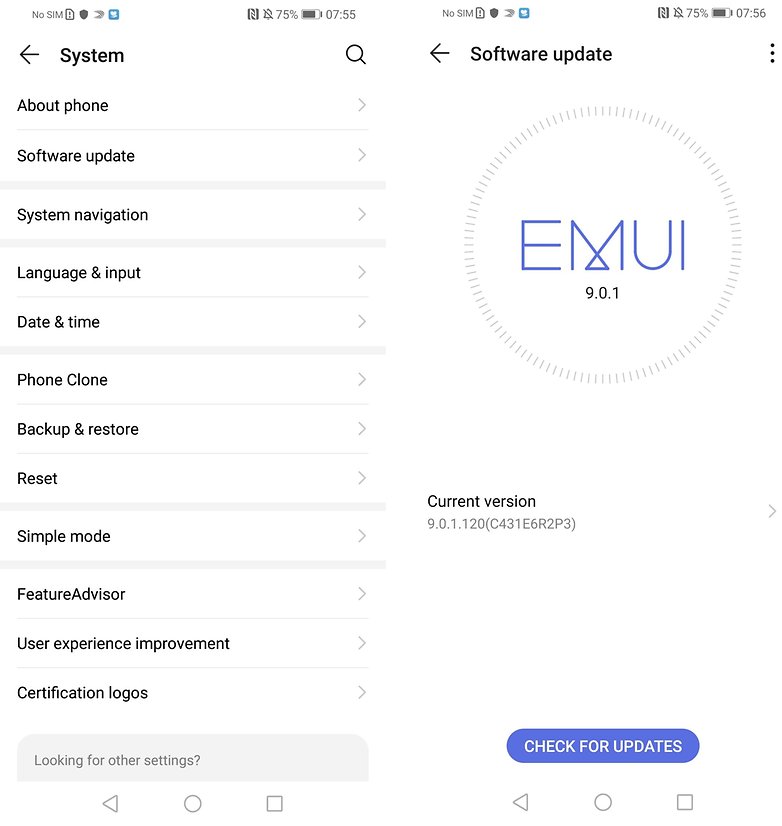 androidpit emui 10 update