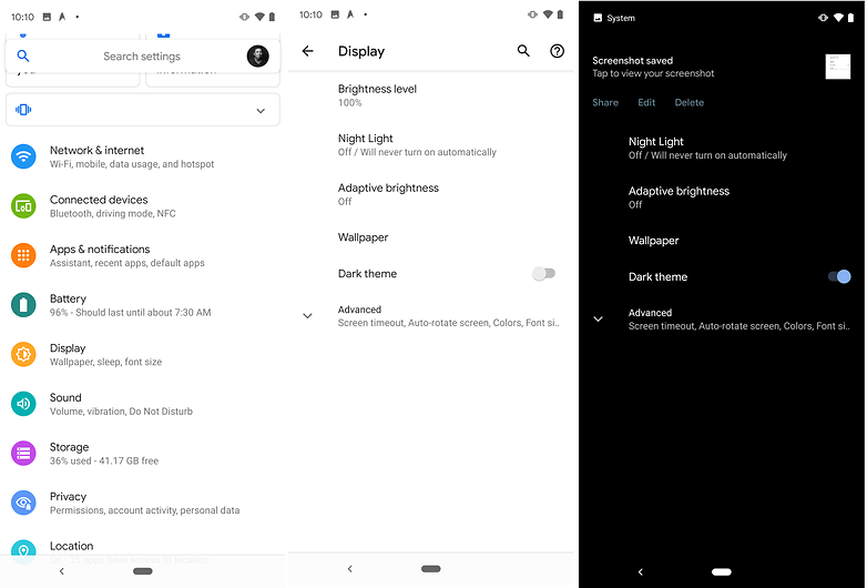 androidpit enable dark mode