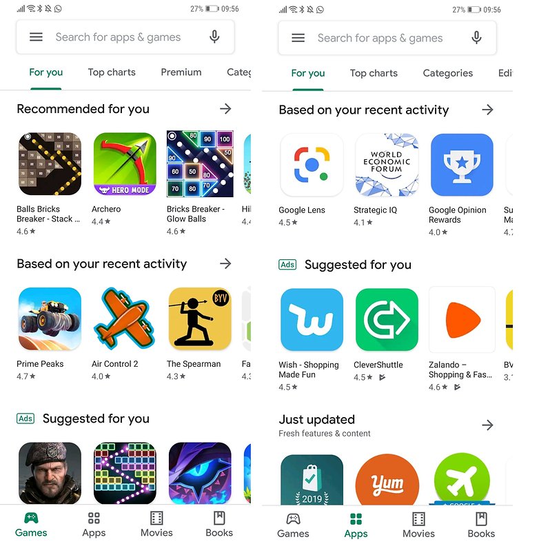 androidpit new play store 2019