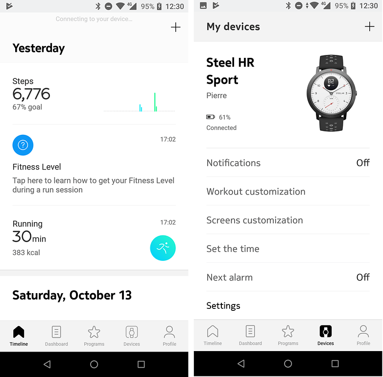 Withings steel hr sport band hot sale