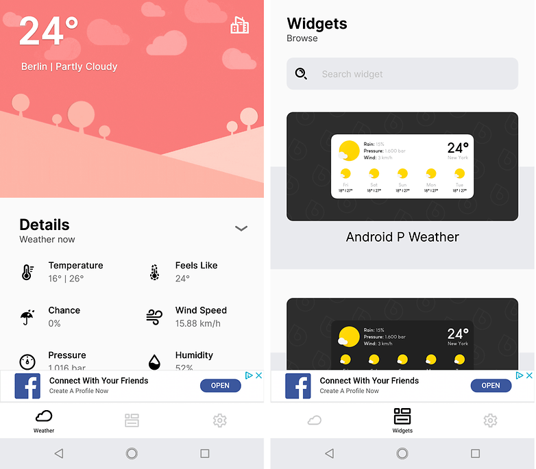 androidpit overdrop weather