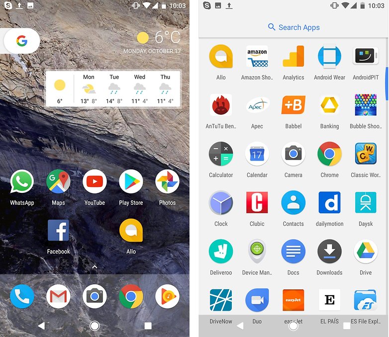 androidpit pixel launcher google