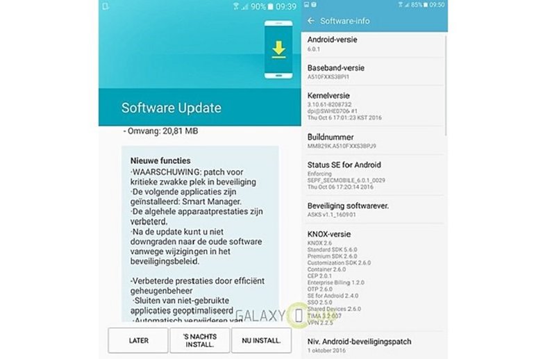 androidpit software update a5 2017