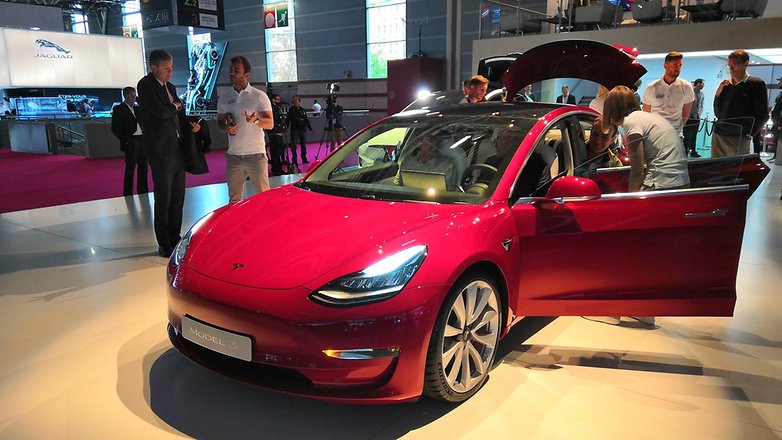 androidpit tesla model 3