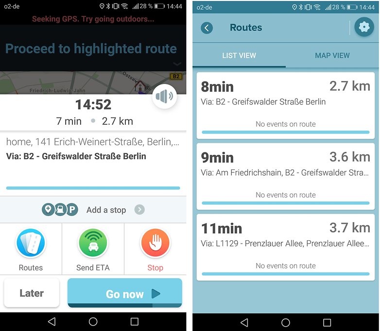 androidpit waze routes