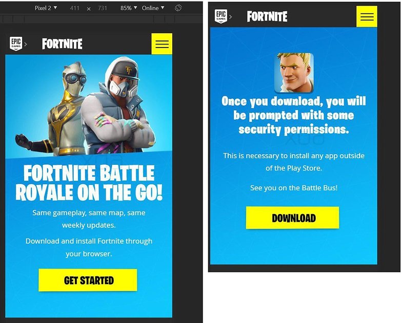 fornite android