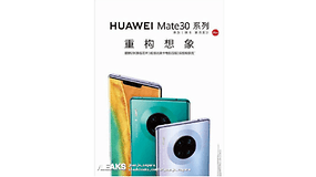 Mate 30 Pro: Huawei's latest flagship revealed in new image
