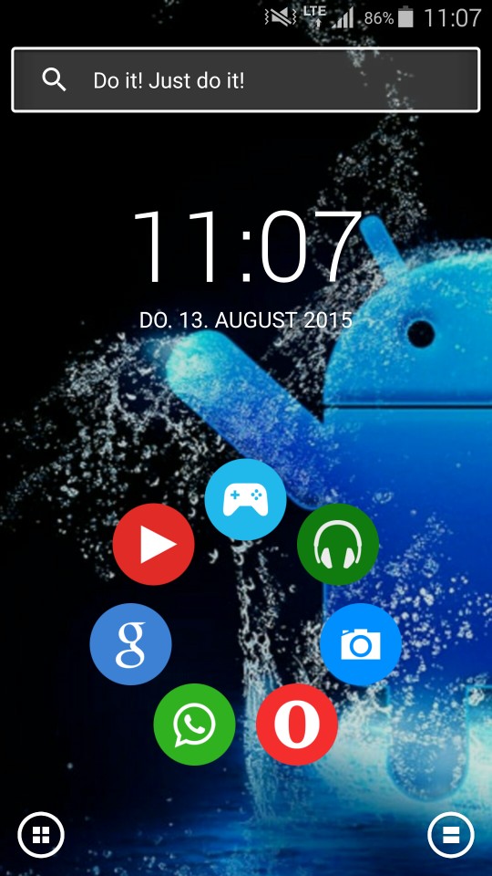 Homescreen