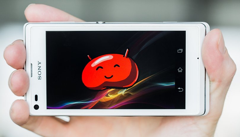 AndroidPIT Sony Xperia L Jelly Bean teaser