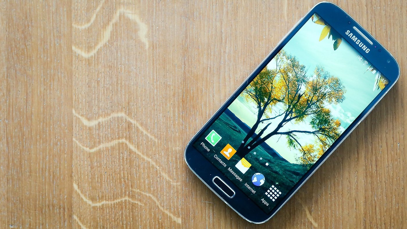 Samsung Galaxy S4 Android update news, image size:1400x788