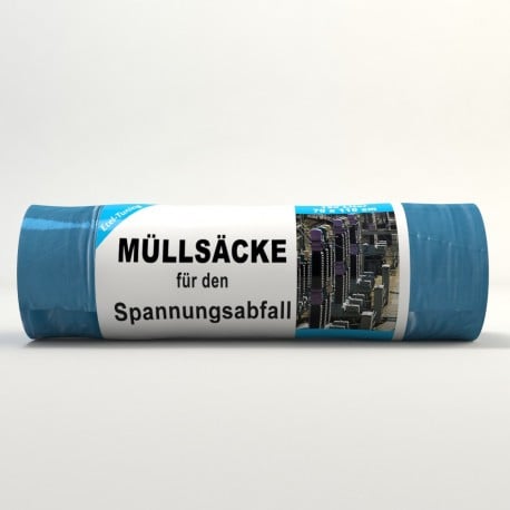 muellsaecke spannungsabfall