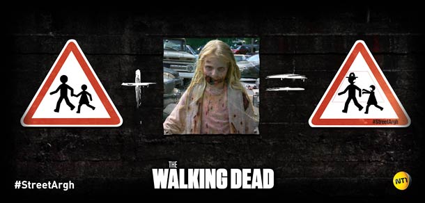 streetargh the walking dead 1