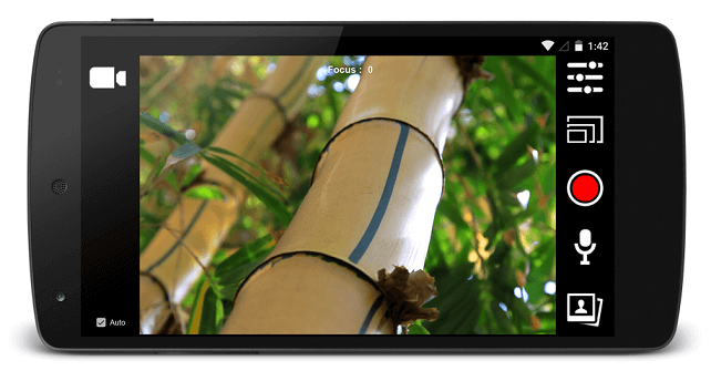 Android usb camera app focus settings