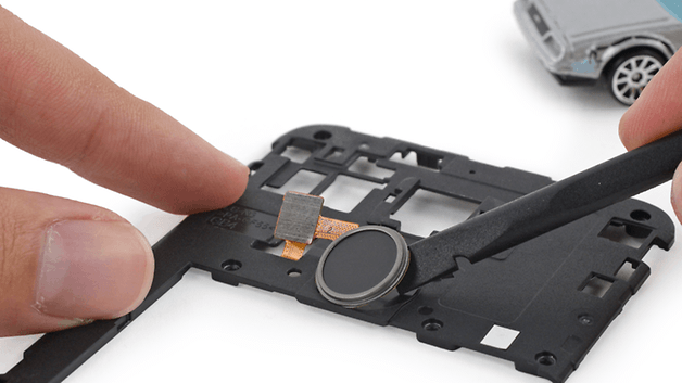 teste de desmontagem do Nexus 5x, ifixit, como remover o sensor de impressão digital do Nexus 5 X