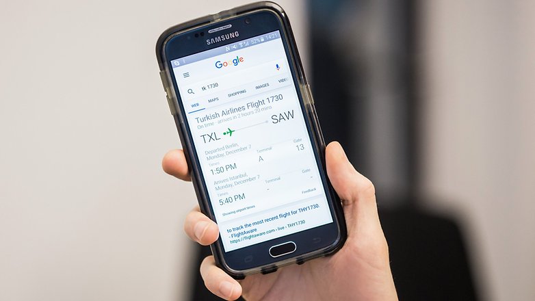 AndroidPIT google now flight cards