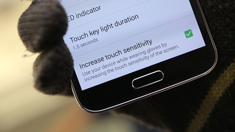 androidpit samsung galaxy s5 touch sensitivity