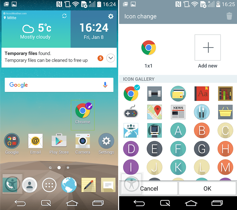 androidpit lg g3 tipy a triky pro změnu ikon aplikací
