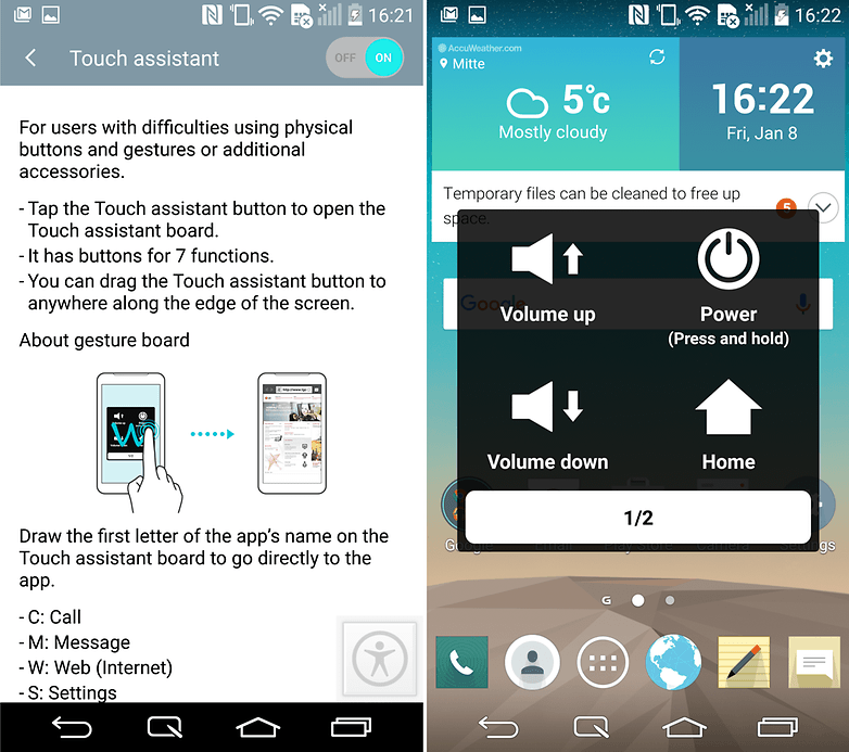 androidpit lg g3 tips and tricks touch assistant